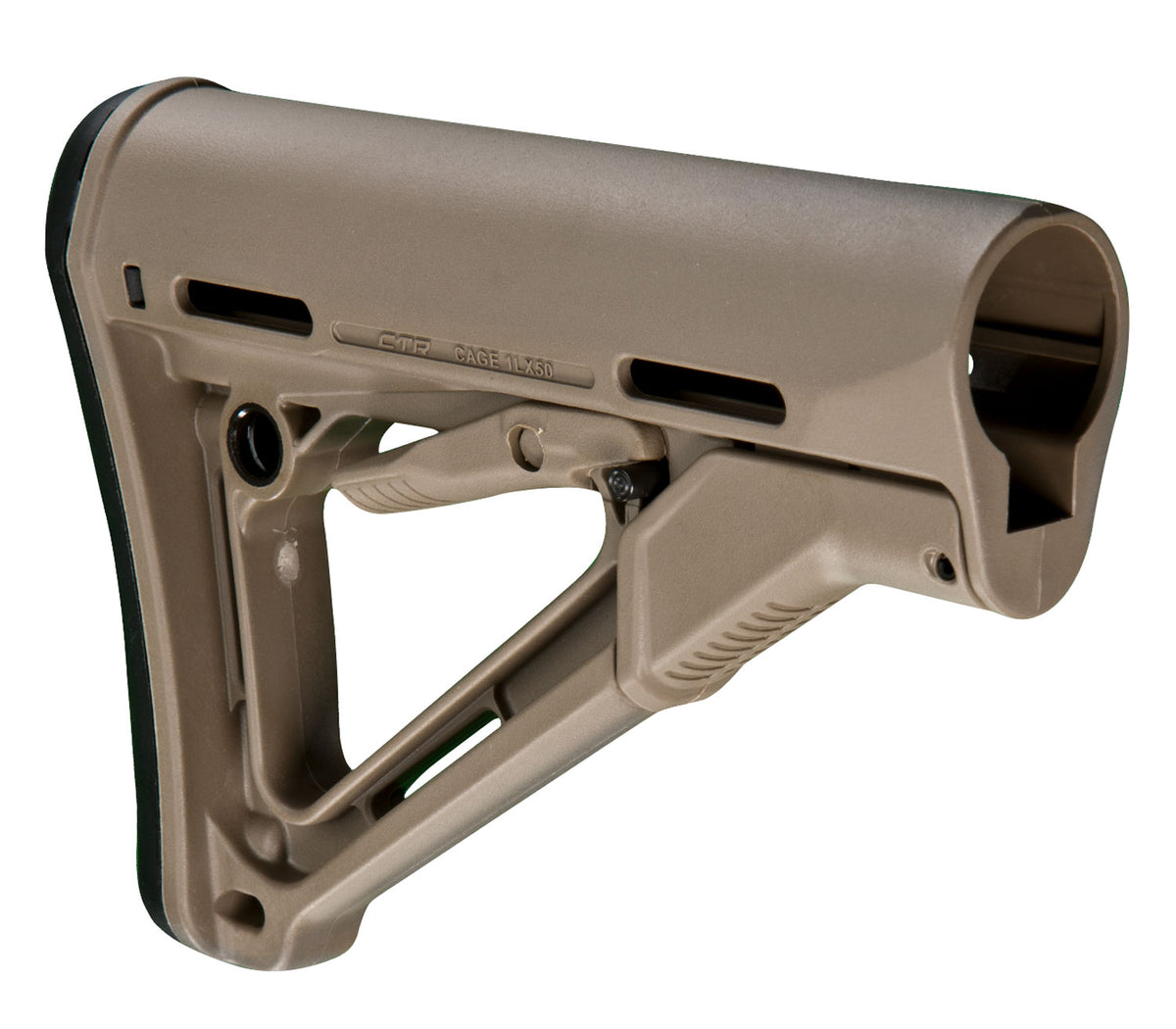 Magpul CTR Mil-Spec Carbine Stock Flat Dark Earth FDE for AR-15 M16 M4 with Friction Lock System
