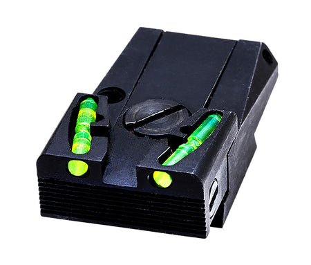 HiViz MKAD211 Ruger Mark Series Adjustable LiteWave Fiber Optic Rear Sight Green