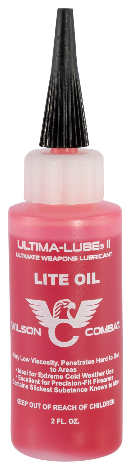 Wilson Combat 6212 Ultima-Lube II 2oz Lite Oil Petroleum Synthetic Firearm Lubricant