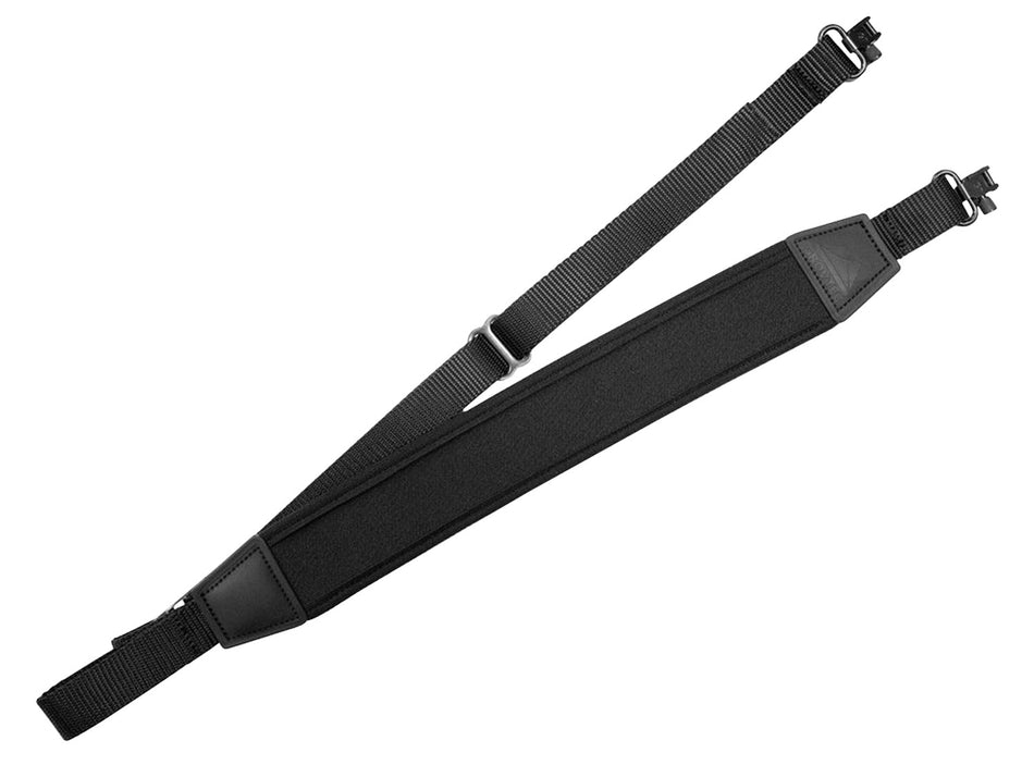 GrovTec GTSL121 Adjustable FLEX Black Elastic Padded Neoprene Rifle Shotgun Sling