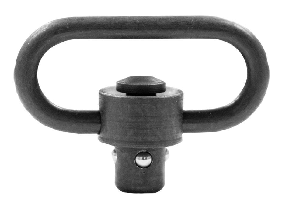 GrovTec GTSW107 1.5" Black Phosphate Steel Heavy Duty Push Button Swivel