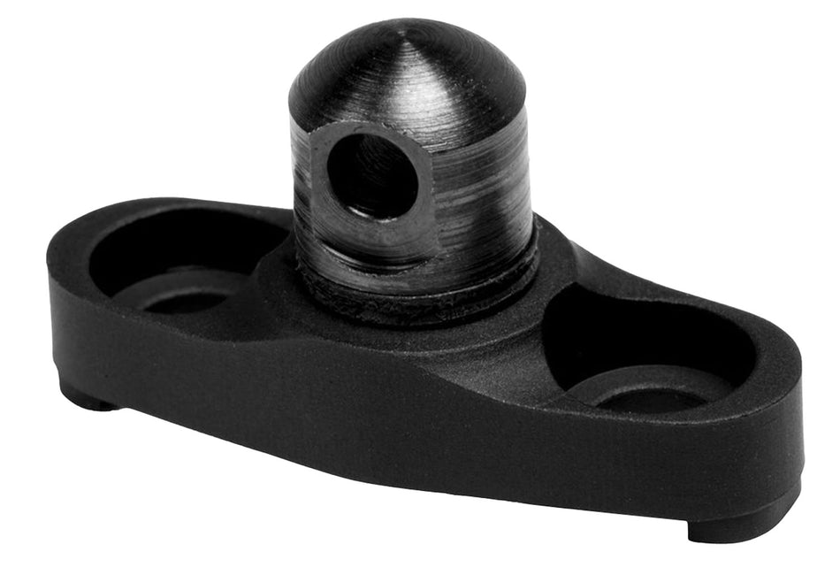 GrovTec US GTSW112 M-LOK Flanged Swivel Stud Mount, Black Anodized Aluminum
