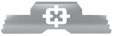 Cross Armory CRG5SLSV Glock Gen1-5/P80 Extended Slide Lock Silver 4140 Ordnance Steel