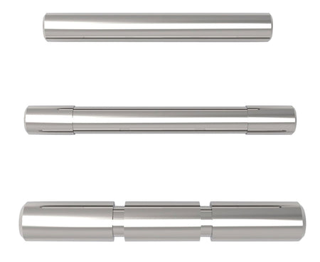 Cross Armory 3 Pin Set Compatible with Glock Gen1-3 – Silver Steel Finish