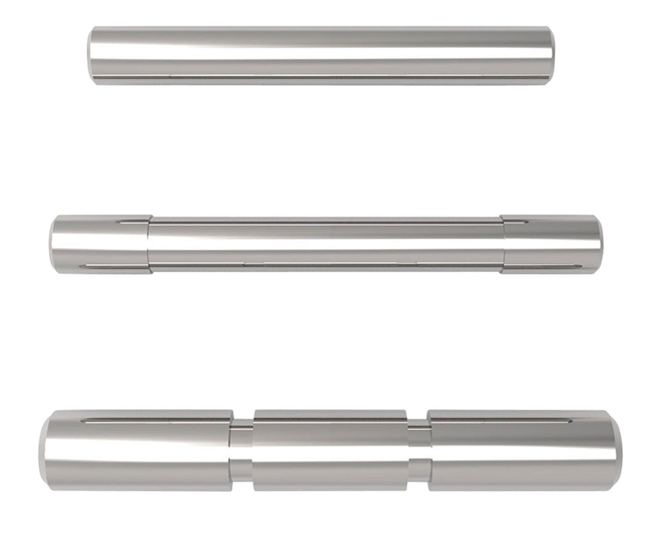 Cross Armory 3 Pin Set Compatible with Glock Gen1-3 – Silver Steel Finish