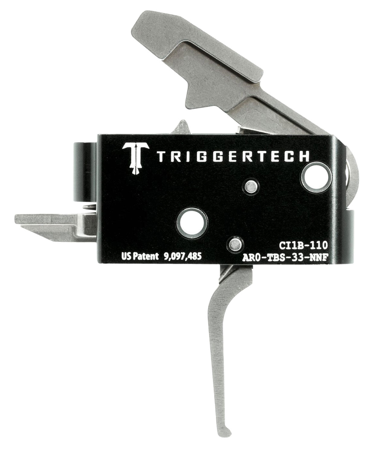 TriggerTech Competitive Primary Two-Stage Flat Trigger 3.5 lb Pull AR-15 AR0TBS33NNF