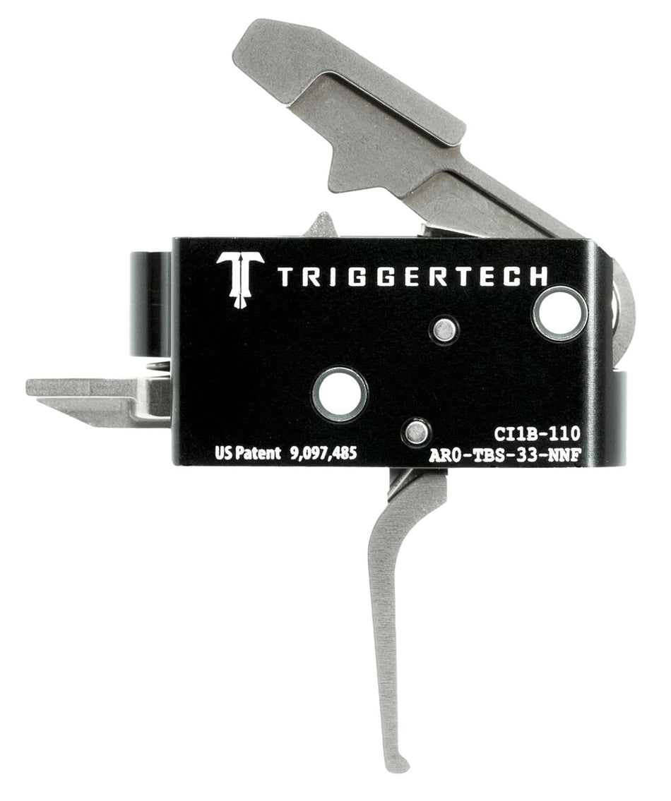 TriggerTech Competitive Primary Two-Stage Flat Trigger 3.5 lb Pull AR-15 AR0TBS33NNF