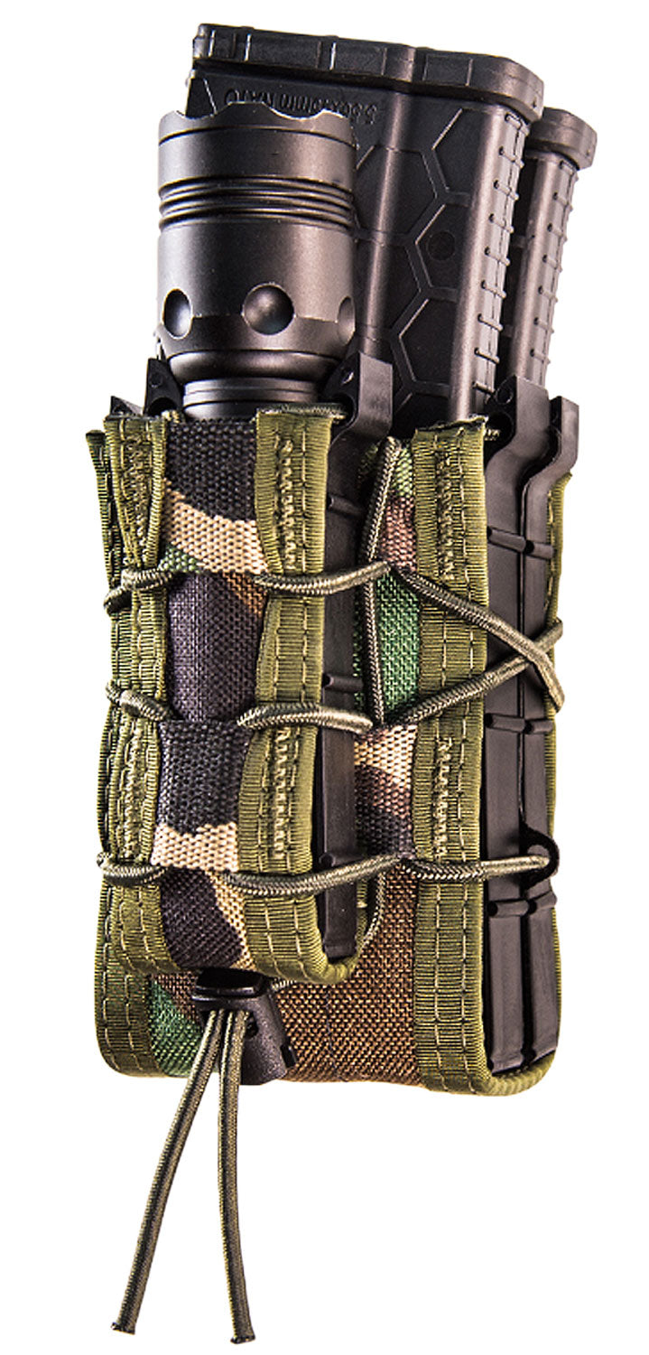 High Speed Gear 112RP0MC TACO X2RP MultiCam MOLLE Magazine Pouch 2 Rifle 1 Pistol Nylon