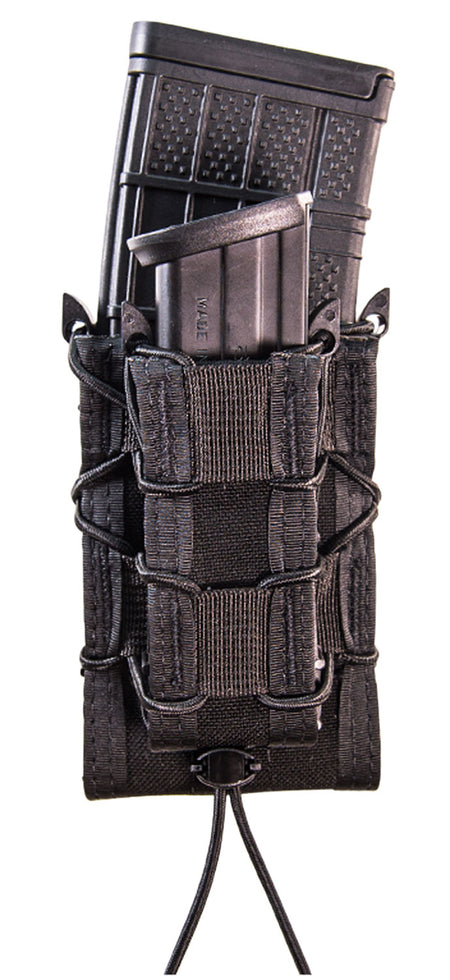 High Speed Gear 11DD00BK TACO Double Decker Black MOLLE Magazine Pouch Modular Rifle Pistol Nylon