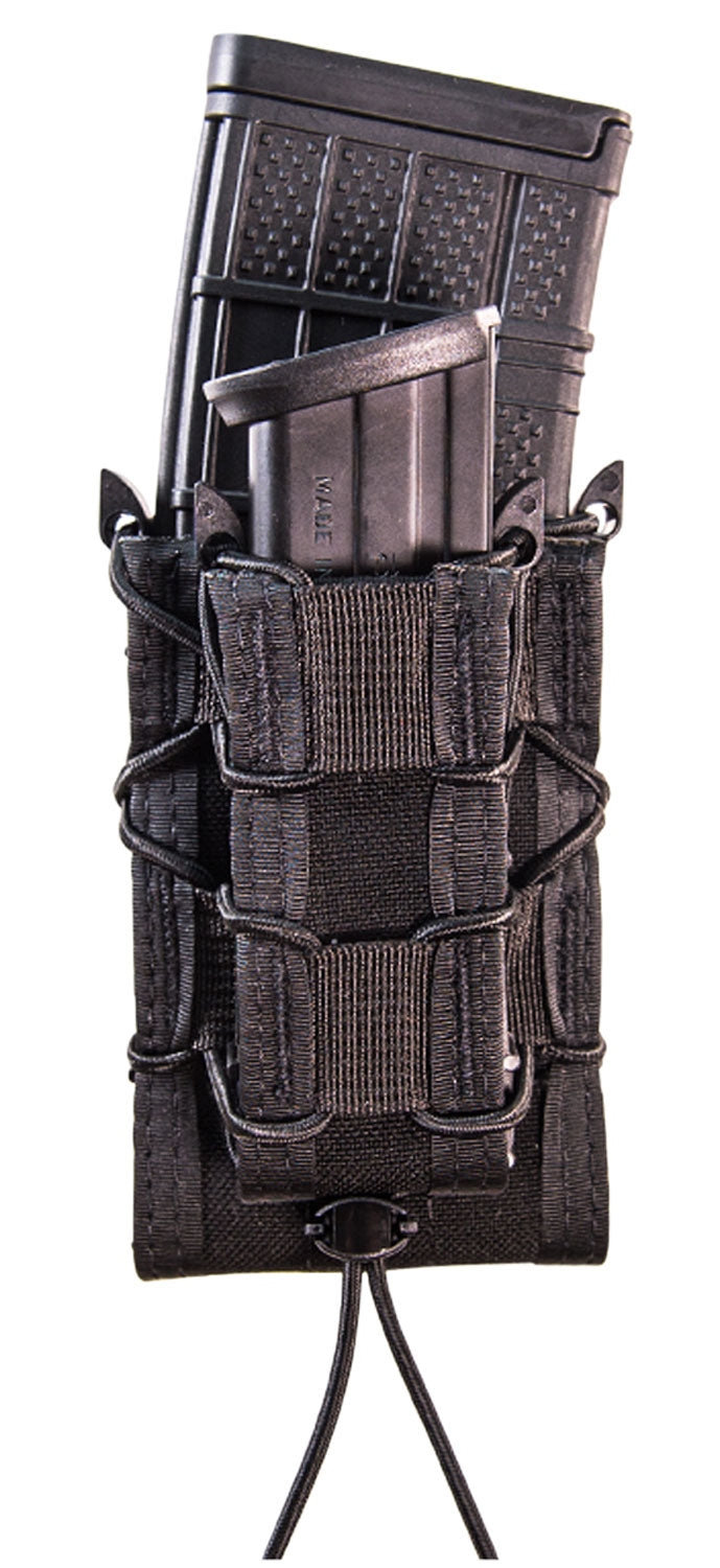 High Speed Gear 11DD00BK TACO Double Decker Black MOLLE Magazine Pouch Modular Rifle Pistol Nylon