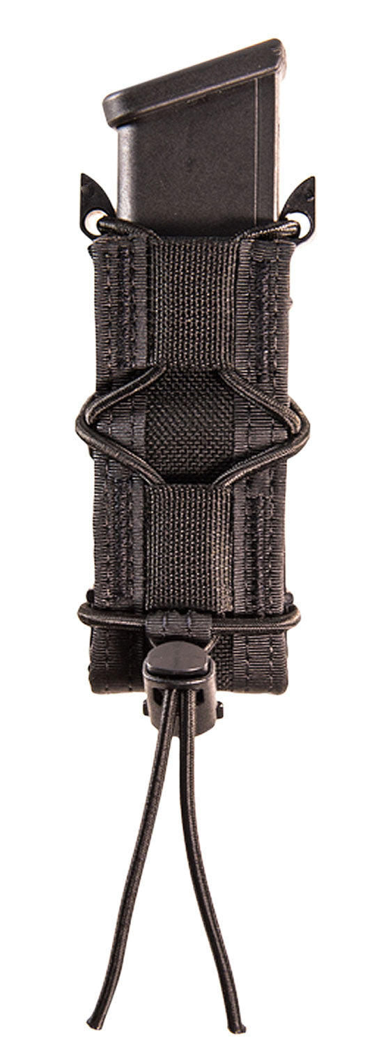HSGI 11PT00BK TACO Single Mag Pouch Black Nylon MOLLE Compatible 2" Belt Mount