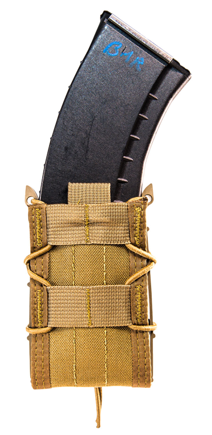 HSGI 11TA00CB TACO Single Rifle Magazine Pouch Coyote Brown Nylon MOLLE Mount