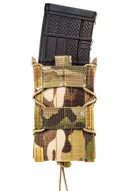 HSGI 11TA00MC TACO Single Rifle Magazine Pouch MultiCam Nylon MOLLE Mount