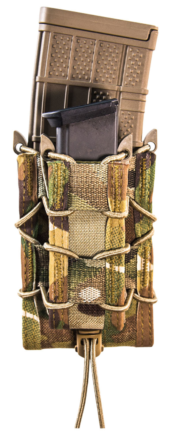 HSGI 13DD10MC TACO Double Decker Mag Pouch MultiCam Nylon ABM Belt Mount 2.25"