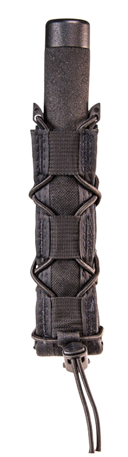HSGI 13EX10BK TACO Extended Pistol Magazine Pouch Single Black Nylon Belt Mount 2.25"
