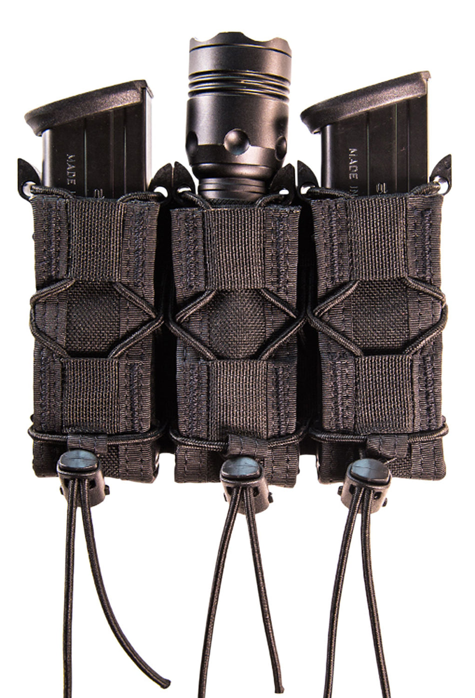 High Speed Gear 13PT13BK Triple Pistol TACO Magazine Pouch Black Belt Compatible