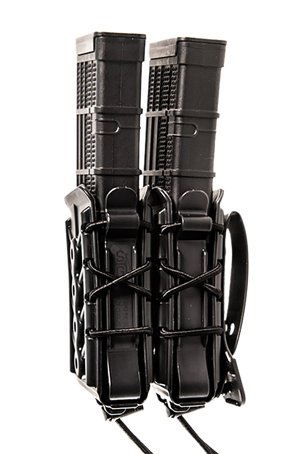 High Speed Gear 162R00BK X2R Double Rifle TACO Magazine Pouch Black Polymer MOLLE Compatible