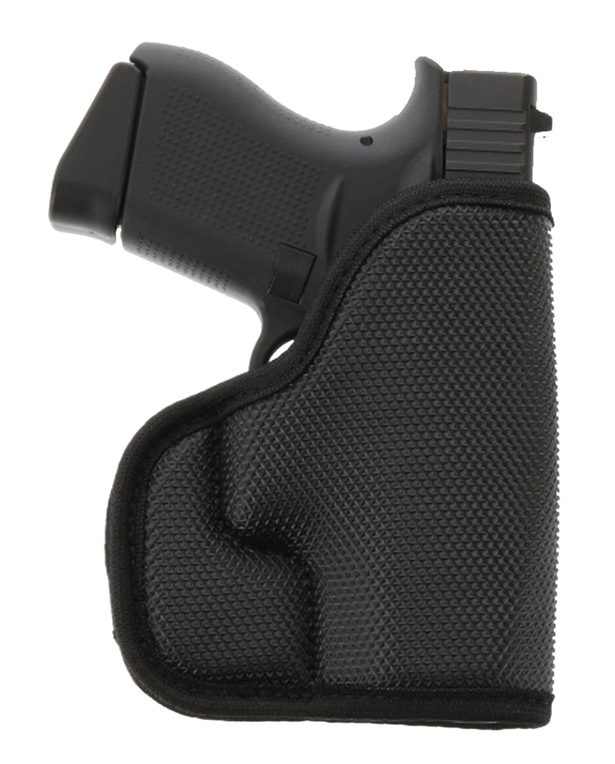 Galco SOU800B StukOn-U Ambidextrous Pocket Holster, Black Gripper Shell, Glock 43/Sig P365/Hellcat