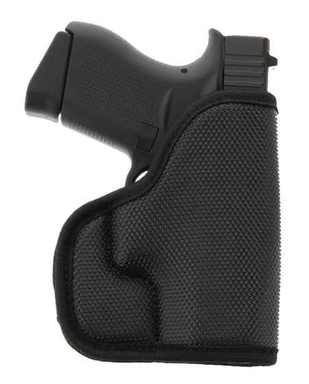 Galco SOU800B StukOn-U Ambidextrous Pocket Holster, Black Gripper Shell, Glock 43/Sig P365/Hellcat