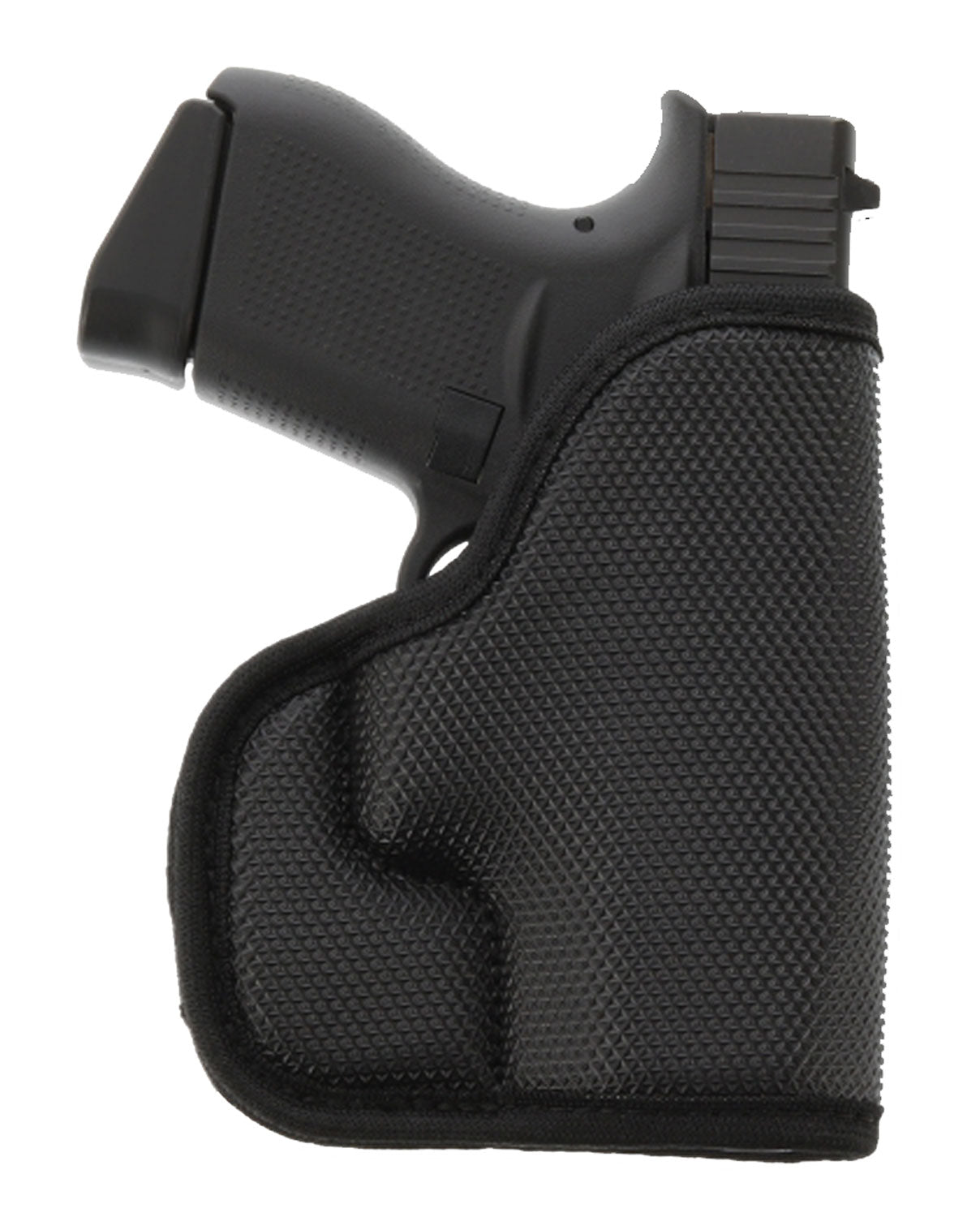 Galco SOU436B StukOn-U Ambidextrous Pocket Holster, Black Gripper Shell, Ruger LCP/LCP II