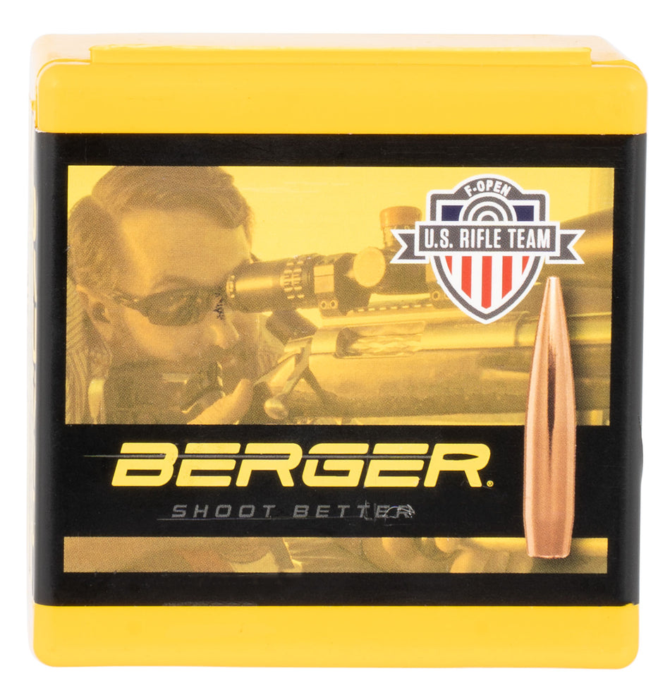 Berger Hybrid Target Match Grade 7mm 184gr Competition Bullets 100/Box