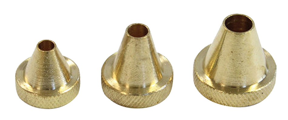 Birchwood Casey 41505 3-Piece Brass Muzzle Guard Set for .17 to .30 Caliber Firearms
