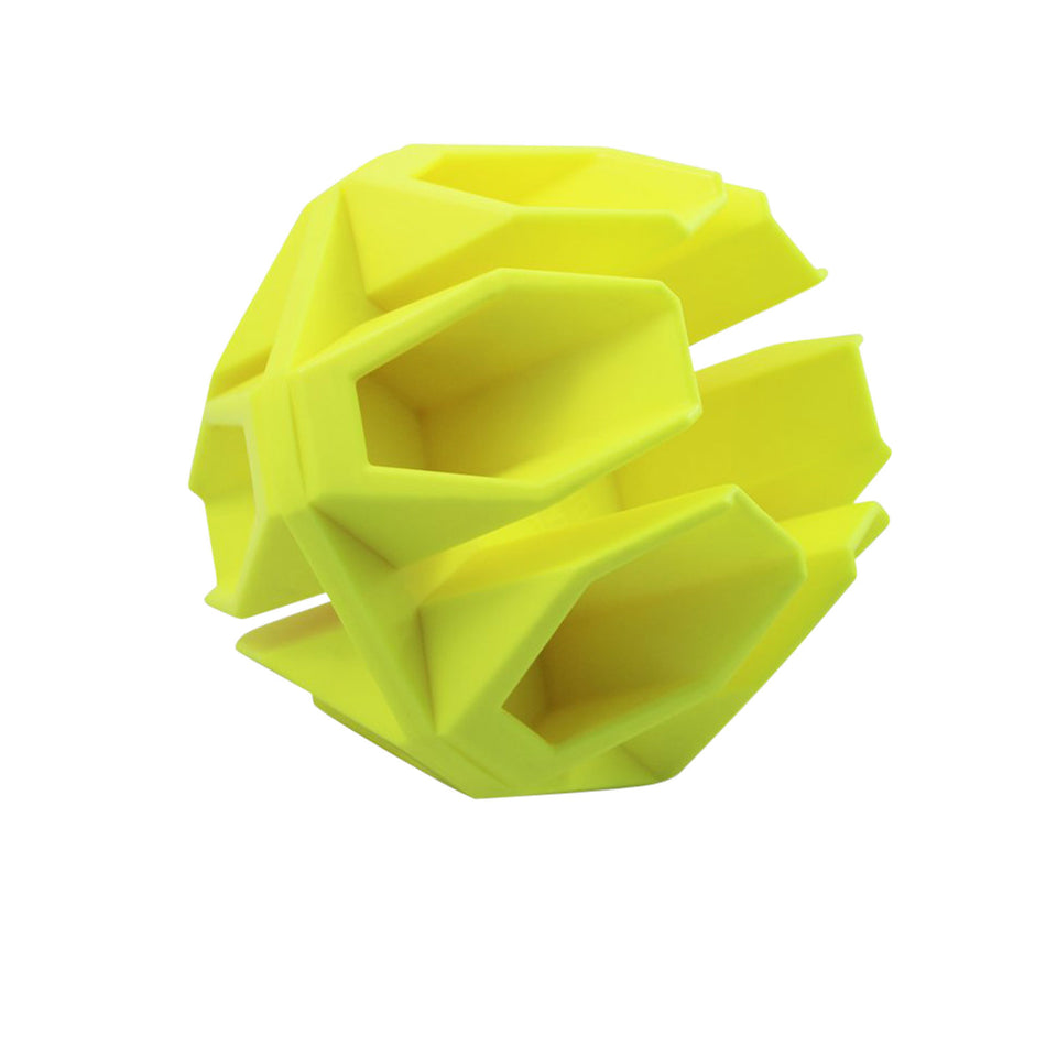 Birchwood Casey Ground Strike Hex Ball Reactive Target Yellow Spinning Impact Enhancement