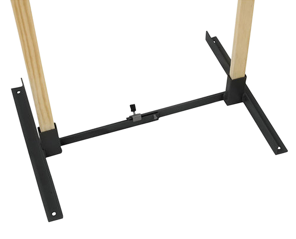 Birchwood Casey 49018 Target Stand Adjustable Black Metal 13" to 25" Width Standing