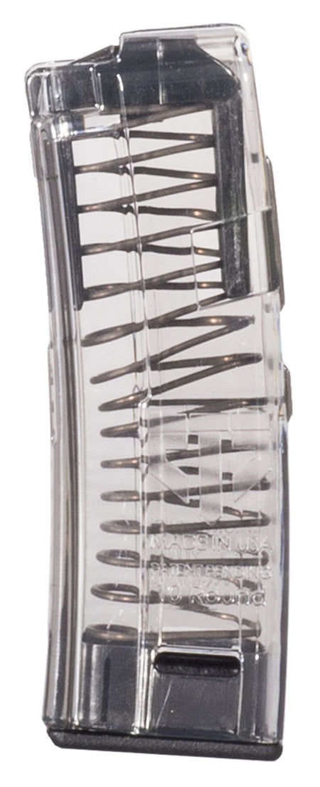 ETS Group H&K MP5 9mm Luger 10rd Clear Polymer Detachable Rifle Magazine