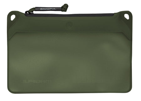 Magpul DAKA Small Windowed OD Green Zippered Storage Pouch MAG994-315 Polymer Textile