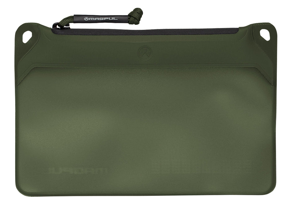 Magpul DAKA Small Windowed OD Green Zippered Storage Pouch MAG994-315 Polymer Textile
