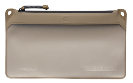 Magpul DAKA Medium Windowed Flat Dark Earth Zippered Storage Pouch MAG995-245 Polymer Textile
