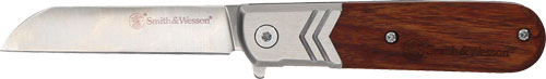 Smith & Wesson Executive Barlow Folding Knife 2.75" Rosewood Handle