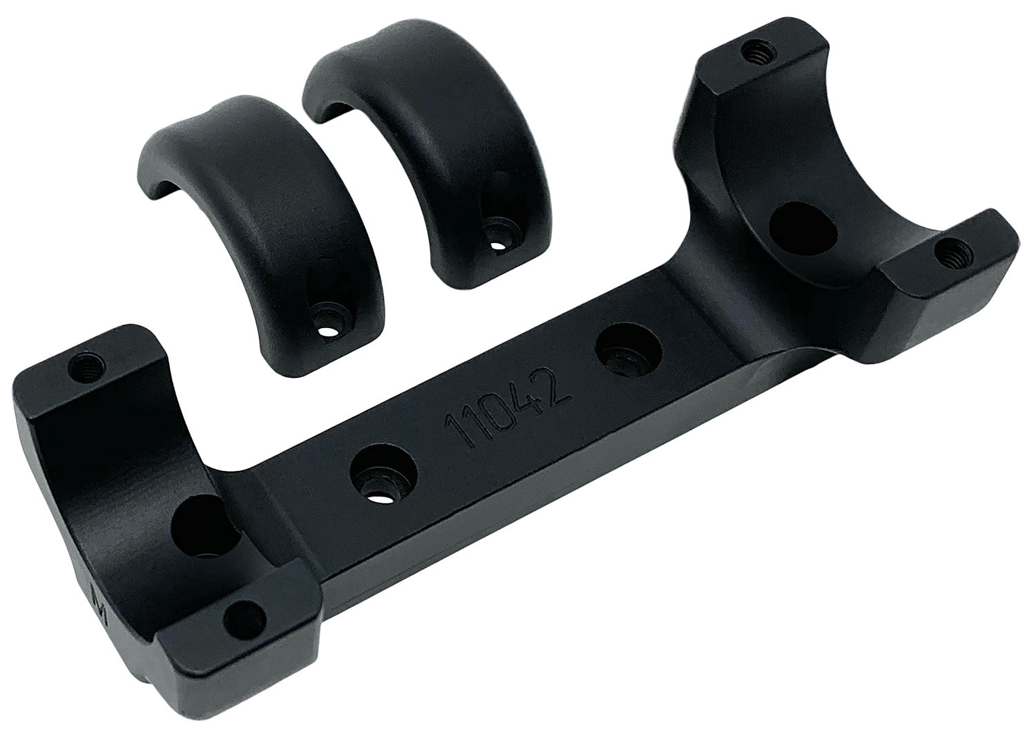 DNZ Game Reaper 11042 Traditions 1" Scope Mount and Ring Combo Matte Black