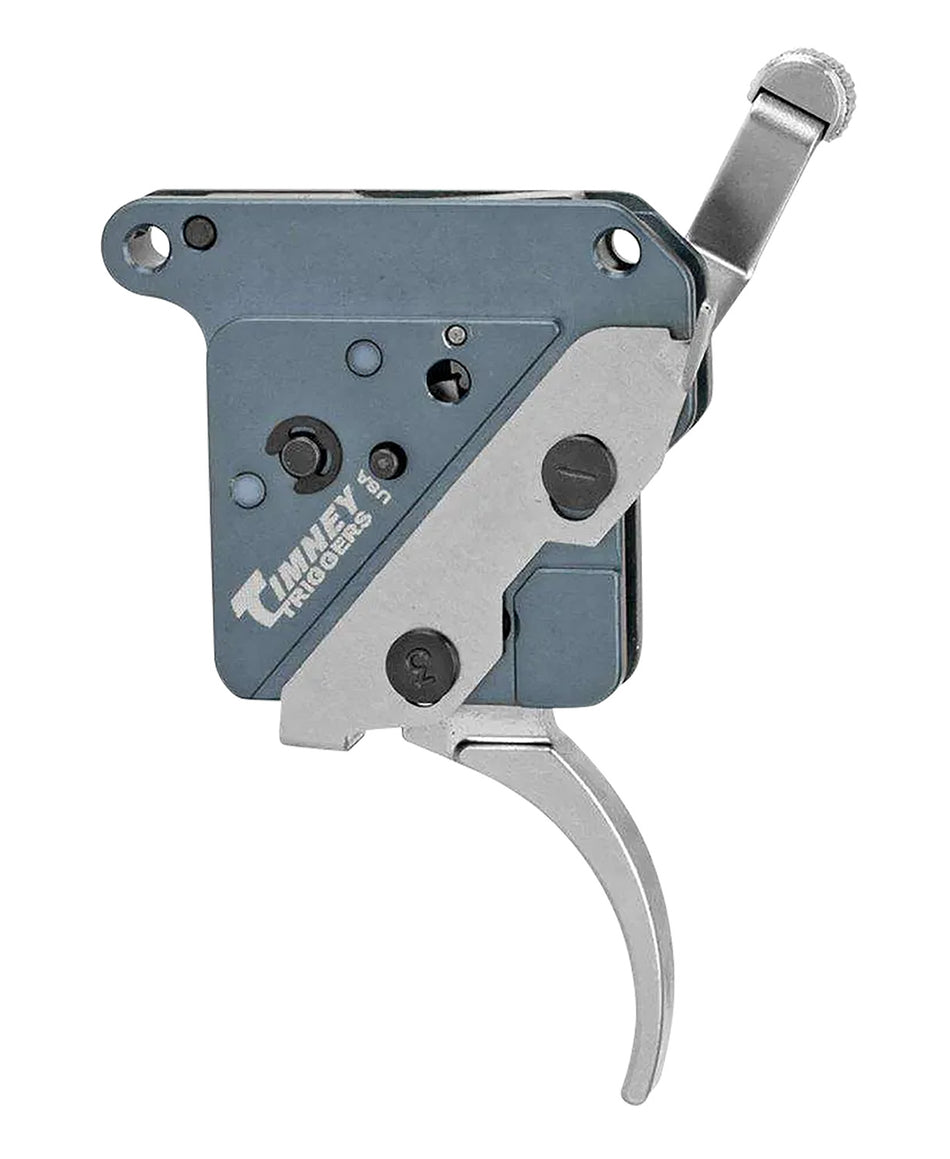 Timney The Hit THEHIT16 Curved Trigger 8 oz Draw Weight Nickel Remington 700 Right