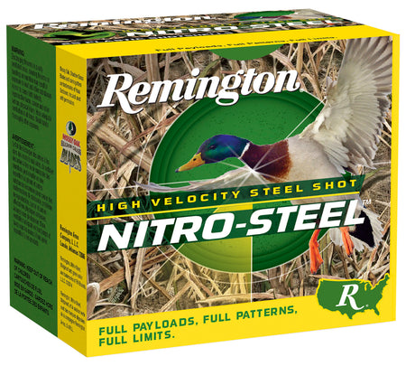 Remington 12 Gauge Shotgun Shells Nitro-Steel High Velocity #2 1-1/4 oz 2.75 in
