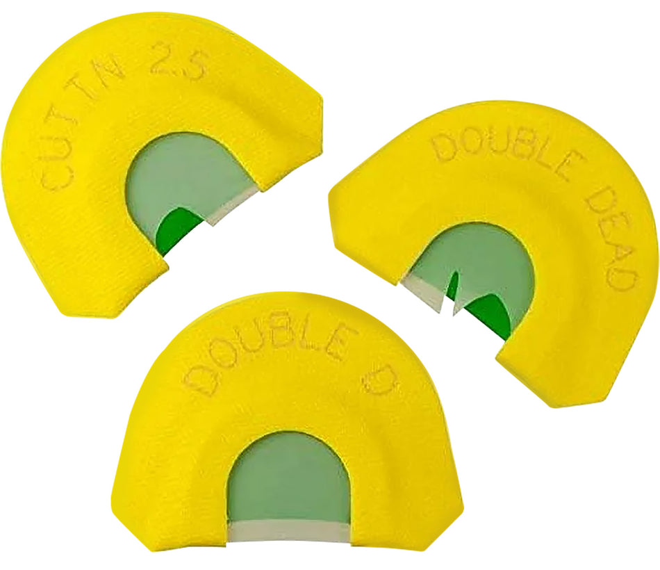 HS Strut Ultimate Starter Pack Three Turkey Diaphragm Calls Infinity Latex Yellow