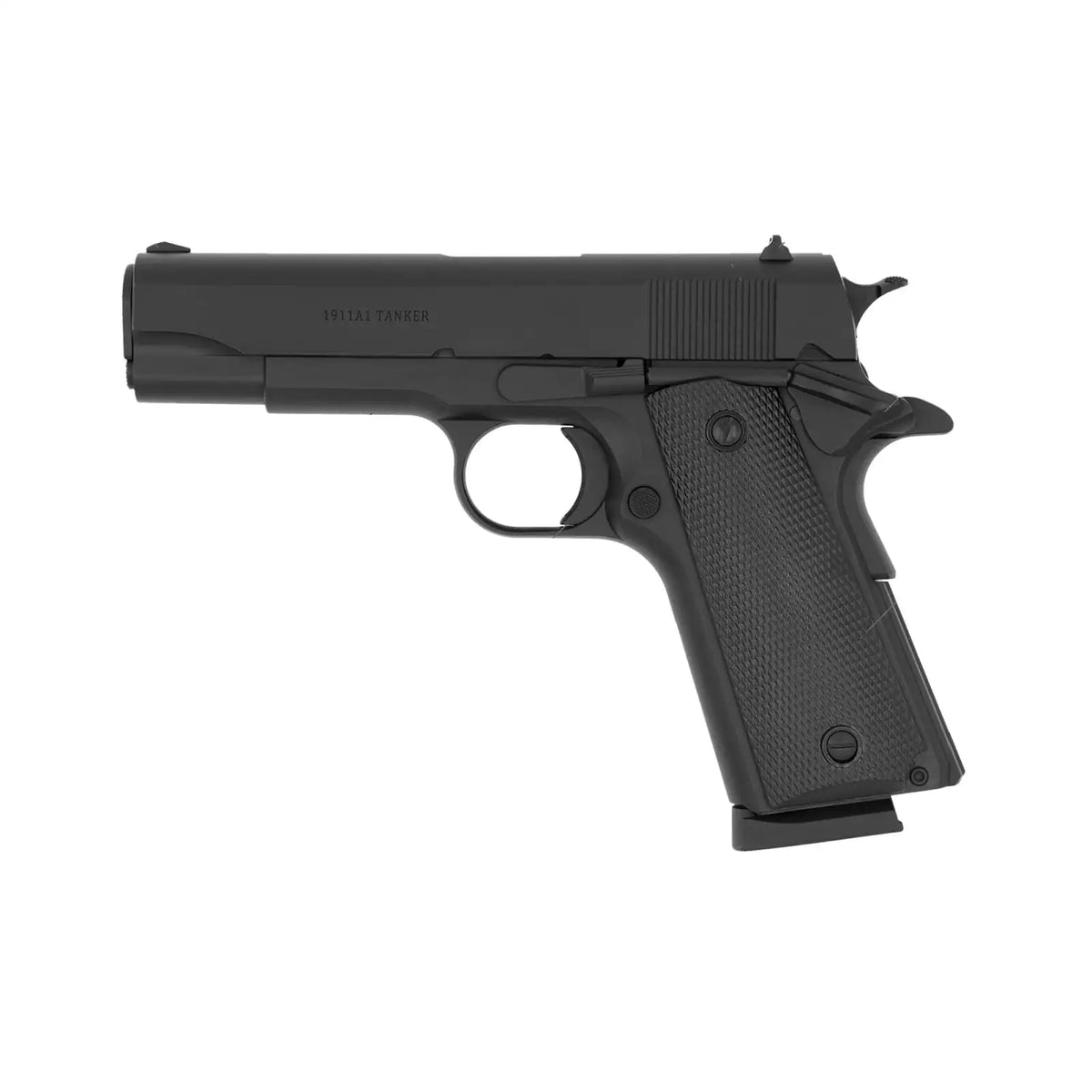 TISAS 1911A1 .45 ACP 4.25-Inch Tanker, WWII Style, 2x7RD Mags