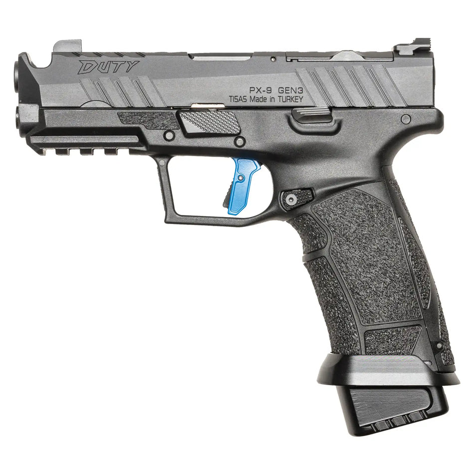 TISAS PX-9 9mm Duty Comp Pistol, Optic Ready, 2 Magazines