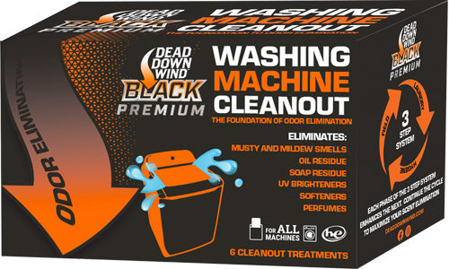 DDW Black Premium Washing Machine Cleaner 6-Treatment Pack