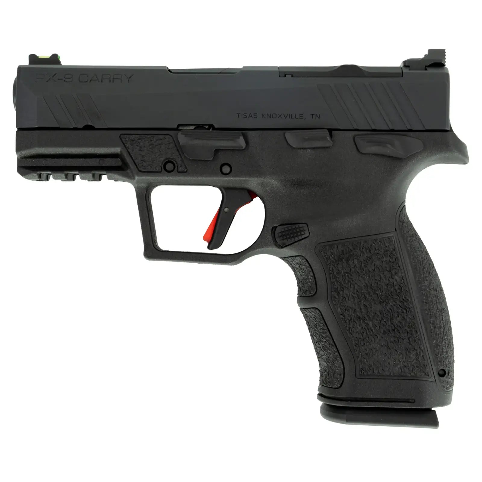 TISAS PX-9 9mm 3.5-Inch Pistol, Black, Thumb Safety, RMR Cut, 2x15RD