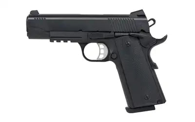 TISAS 1911 Carry B45R 45ACP 4.25" Black Rail Pistol, 8-Round