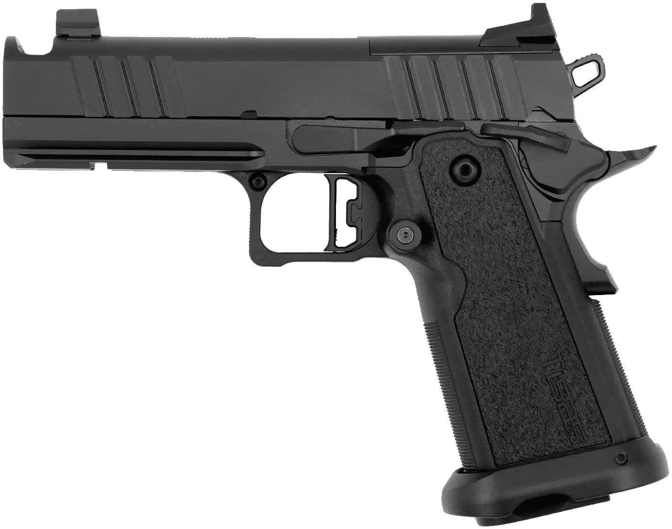 Tisas PX-9 9mm Luger Competition Pistol - 4.25" Compensated Barrel, QPQ Finish, 2x17-Round Mags