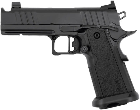 Tisas PX-9 9mm Luger Competition Pistol - 4.25" Compensated Barrel, QPQ Finish, 2x17-Round Mags