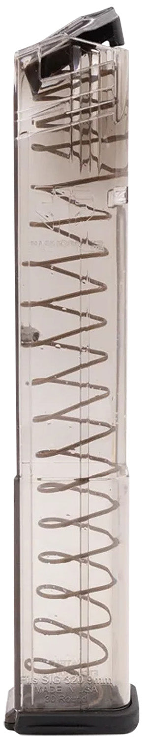 ETS Group SG932030 9mm Luger 30-Round Magazine for Sig Sauer P320 Translucent Polymer