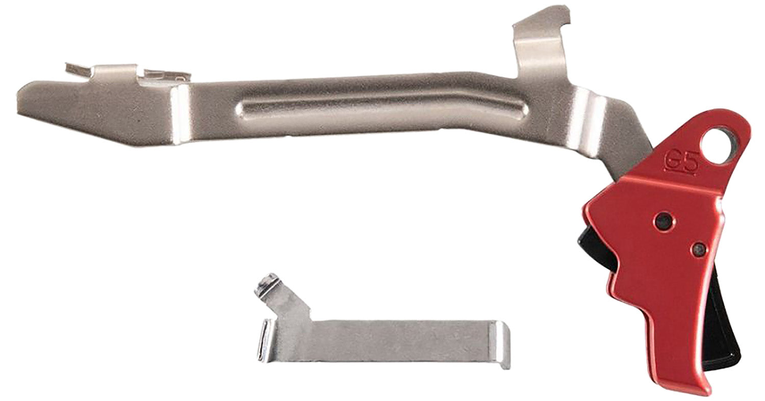 Apex Tactical Action Enhancement Red Drop-In Trigger & Connector Kit Glock Gen5 17/19/19X/26/34/45 - 102156
