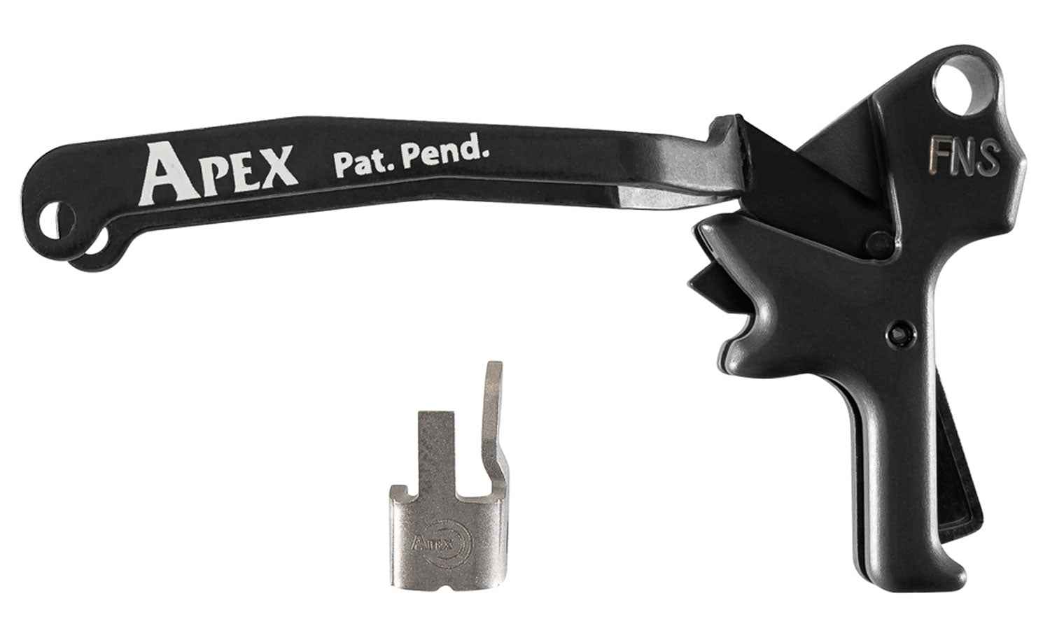 Apex Tactical Action Enhancement Drop-In Trigger Black Compatible with FN FNS/FNS Longslide - 119114