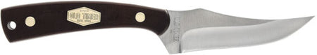 Old Timer Sharpfinger LG 4" Fixed Blade SS Knife Delrin Handle and Sheath