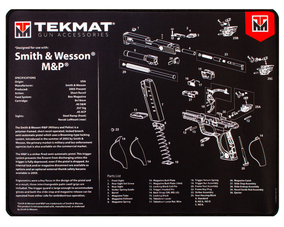 Ultra 20 Handgun Cleaning Mat