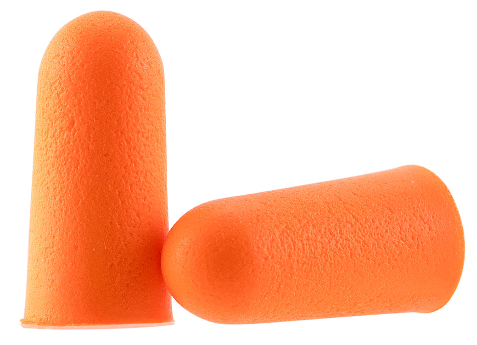 Walker's GWPFP25BAG Foam Ear Plugs 32 NRR Orange Adult 25-Pair Bag